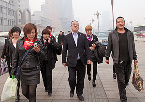 綠之韻集團(tuán)董事長(zhǎng)胡國(guó)安親臨石家莊、唐山市場(chǎng)考察