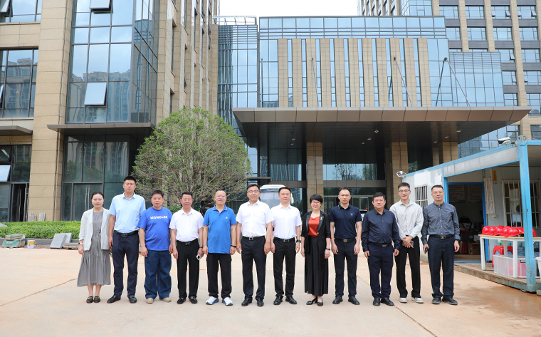 中共杭州市委統(tǒng)戰(zhàn)部副部長王新宇一行蒞臨綠之韻中心走訪調(diào)研